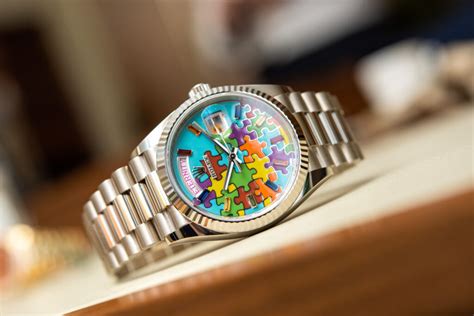 rolex jigsaw day date|rolex day date puzzle dial.